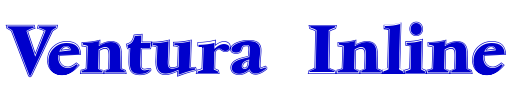 Ventura Inline font