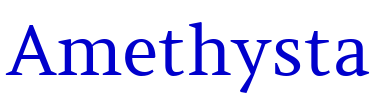 Amethysta font