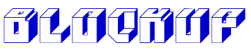 BlockUp font