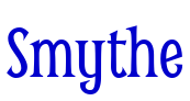 Smythe font